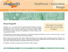 Tablet Screenshot of dragonid.com